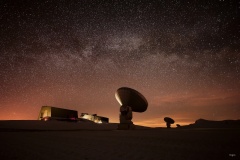 Les antennes du plateau de Bure